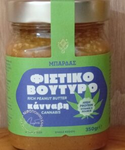 Φιστικοβούτυρο με σπόρους Κάνναβης, Οικογένεια Μπάρδα, 350gr