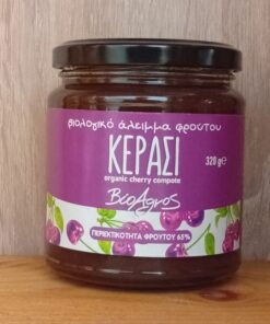Μαρμελάδα Κεράσι, BioAgros, Bio, 320gr