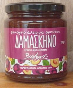 Μαρμελάδα Δαμάσκηνο, BioAgros, Bio, 320gr