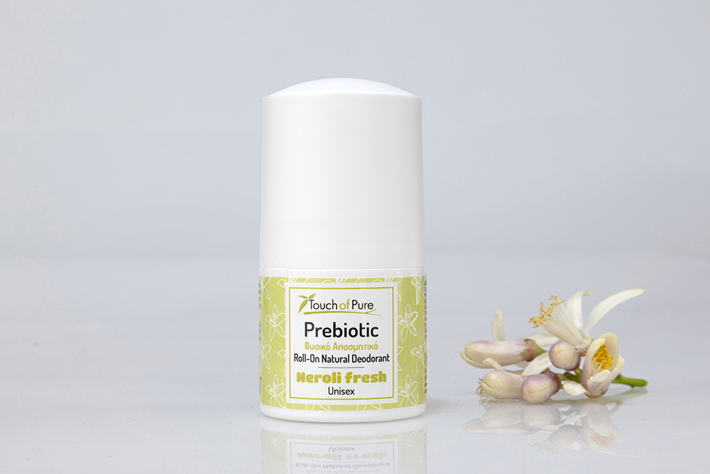 Φυσικό Αποσμητικό Neroli fresh, Roll-On, Touch of Pure, 60ml