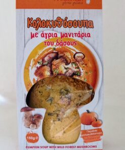 Κολοκυθόσουπα με Άγρια Μανιτάρια του Δάσους