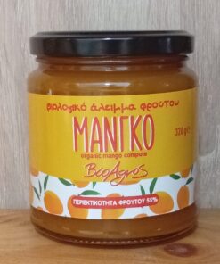 Μαρμελάδα Μάνγκο, BioAgros, Bio, 320gr