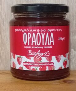 Μαρμελάδα Φράουλα, BioAgros, Bio, 320gr