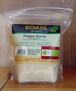 Ζάχαρη Χρυσή Ακατέργαστη BIOIASIS Bio 500gr