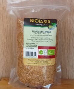 Λιναρόσπορος Χρυσός (ολόκληρος) BIOIASIS Bio 500gr