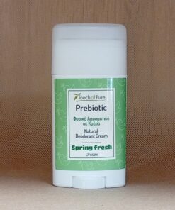 Spring Fresh Φυσικό Αποσμητικό σε Κρέμα, Touch of Pure, 50ml - Image 2