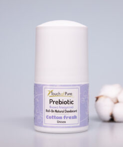 Φυσικό Αποσμητικό Cotton fresh, Roll-On, Touch of Pure, 60ml