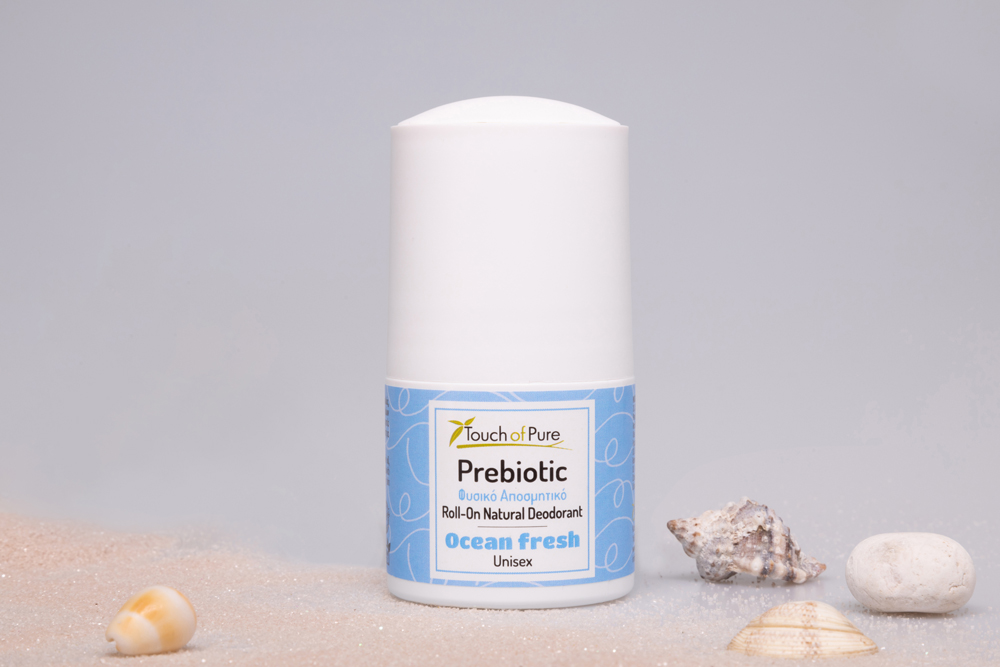Φυσικό Αποσμητικό Ocean fresh, Roll-On, Touch of Pure,60 ml