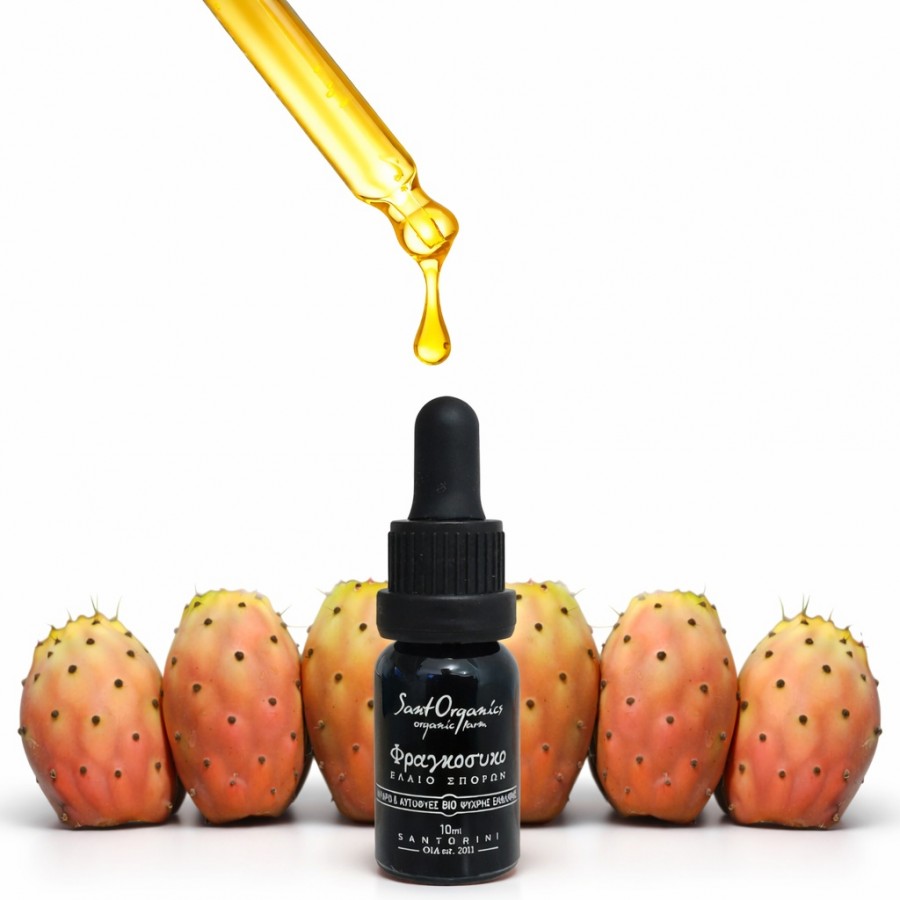 Αιθέριο έλαιο σπόρων Φραγκόσυκου SantOrganics Bio 10ml - Image 2