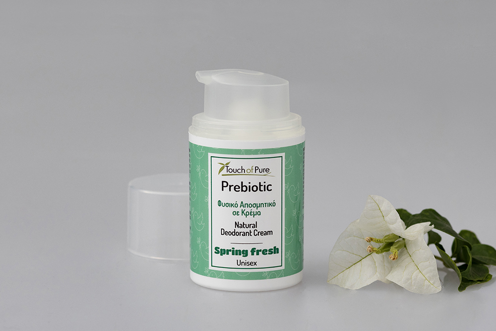 Spring Fresh Φυσικό Αποσμητικό σε Κρέμα Touch of Pure 50ml