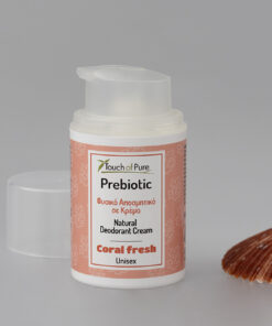 Coral Fresh Φυσική Αποσμητική Κρέμα Touch of Pure 50ml
