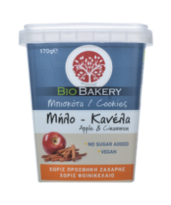 Μπισκότα Μήλο-Κανέλα (Οικοπάλ) Bio 170gr