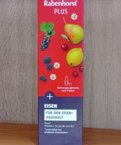 Χυμός Eisen Plus (+Σίδηρος), Rabenhorst, 450ml - Image 2