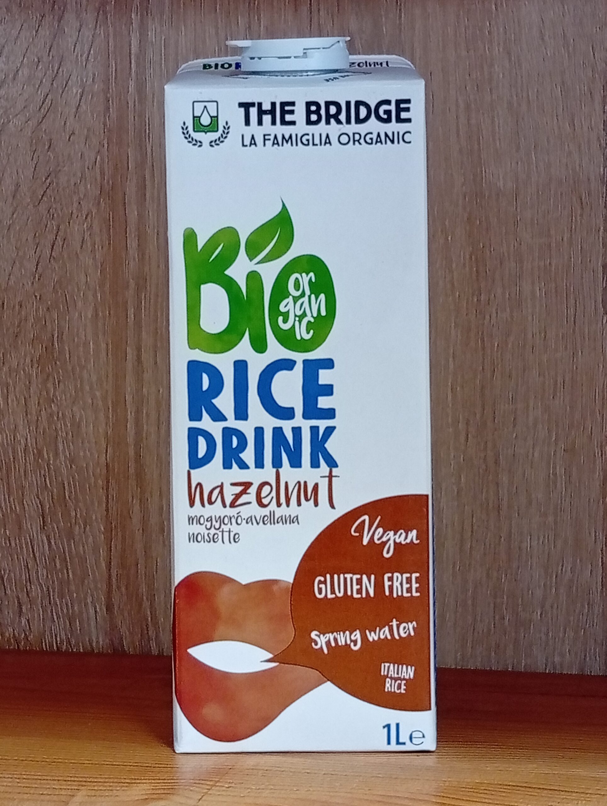 Ρόφημα Ρύζι-Φουντούκι, THE BRIDGE, Bio, 1L