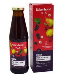 Χυμός Eisen Plus (+Σίδηρος), Rabenhorst, 450ml