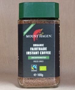 Στιγμιαίος Καφές χωρίς Καφεΐνη, Mount Hagen, Bio & Fair, 100gr