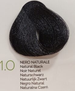 Φυτική Βαφή Μαλλιών (No1.0) Φυσικό Μαύρο nutricolor delicato, BioKap, 140ml - Image 3