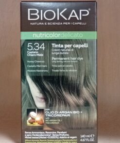 Βαφή Μαλλιών Καστανό του Μελιού (Νο5.34) nutricolor delicato, BioKap, 140ml