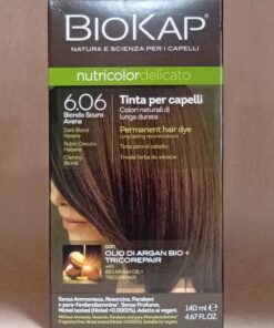 Βαβή Μαλλιών Σκούρο Ξανθό Αβάνα (No 6.06) nutricolor delicato, BioKap, 140ml