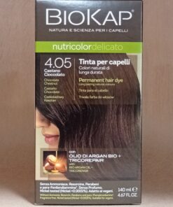 Βαφή Μαλλιών Καστανό Σοκολατί (Νο4.05) nutricolor delicato, Biokap, 140ml