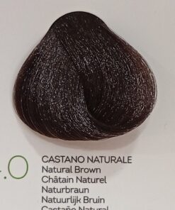 Φυτική Βαφή Μαλλιών (Νο4.0) Φυσικό Καστανό nutricolor delicato, Biokap, 140ml - Image 3