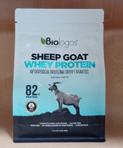 Αιγοπρόβεια Πρωτεΐνη Ορού Γάλακτος Natural Flavor, βiologos, 82% Πρωτεΐνη, 500gr