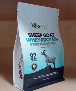 Αιγοπρόβεια Πρωτεΐνη Ορού Γάλακτος Natural Flavor, βiologos, 82% Πρωτεΐνη, 500gr - Image 2