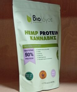 Πρωτεΐνη Κάνναβης, βιοlogos, Vegan, 500gr